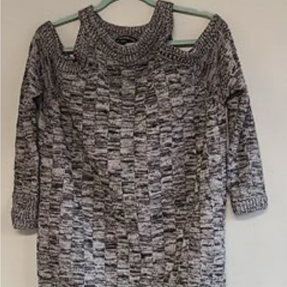 The Fifth Label Womens Knit Cold Shoulder Sweater